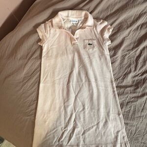 Lacoste Pink Polo Dress
